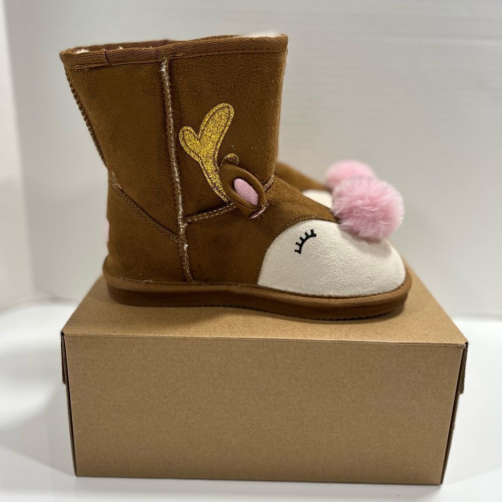 Apres by Lamo Kids Boots sz 13 Youth Reindeer NEW #E672​​​ - Picture 2 of 7